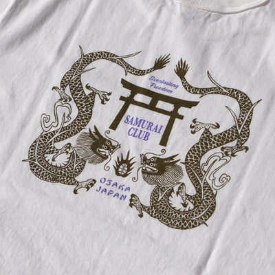 Samurai Jeans SCT24-101 Heavyweight Logo Print Tee
