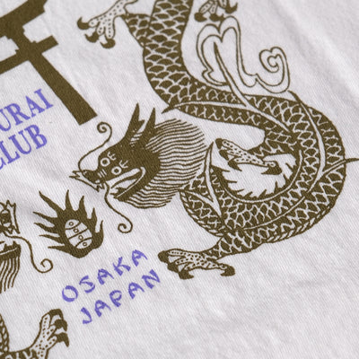 Samurai Jeans SCT24-101 Heavyweight Logo Print Tee