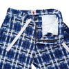 Samurai Jeans SJSP24-AK Natural Indigo Check Shorts