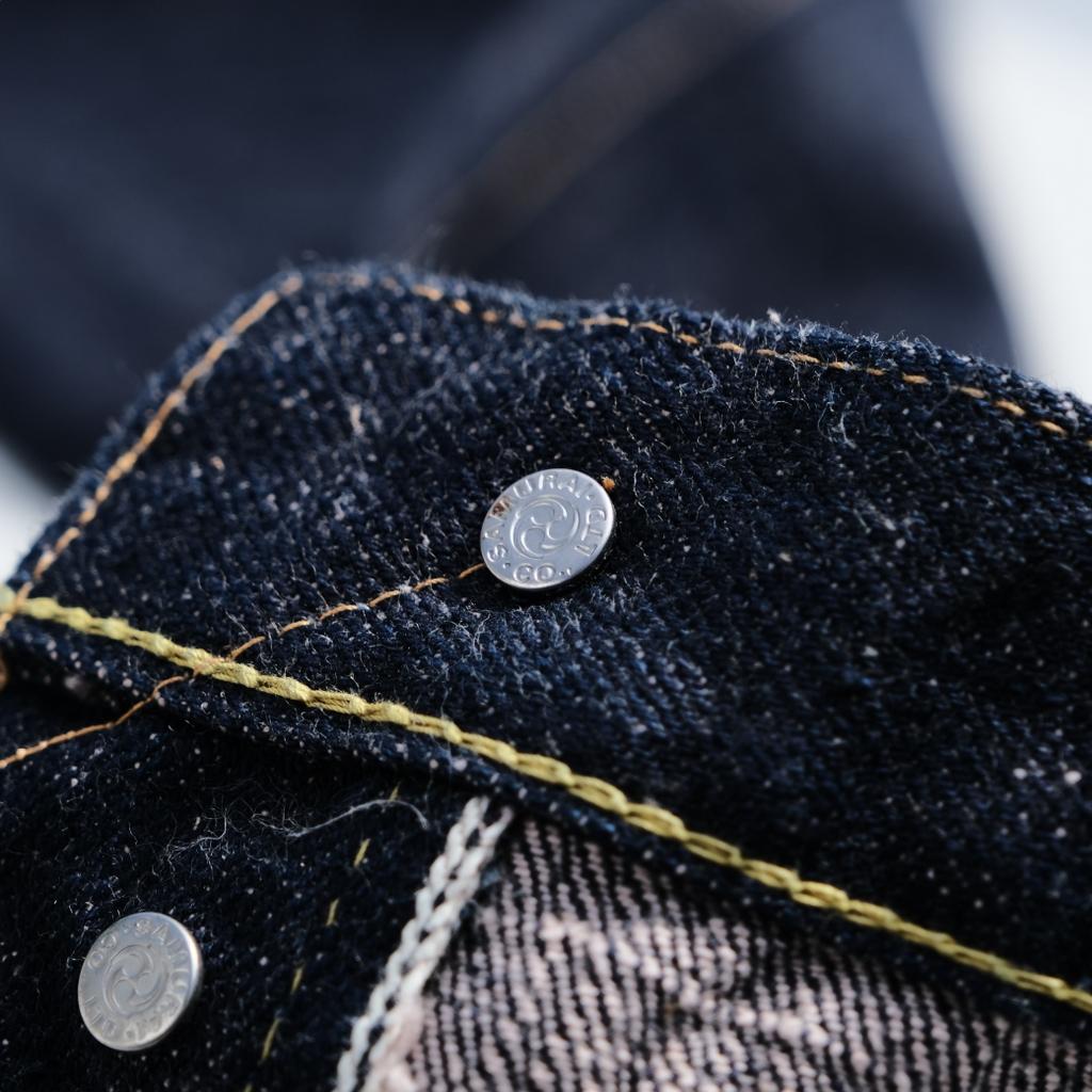 Samurai Jeans S500AX-SAKURA 18oz. "Ai Plus Sakura" Selvedge Jeans
