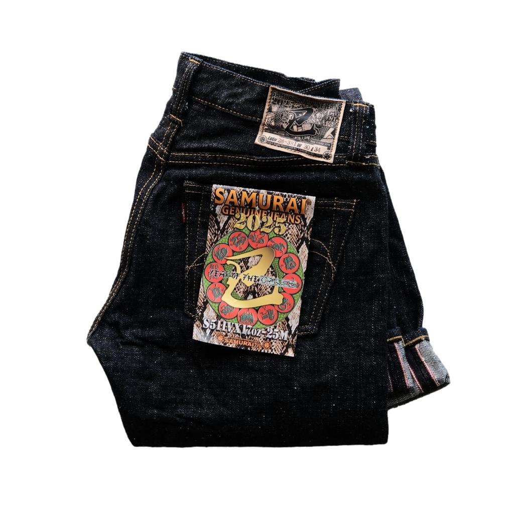 Samurai Jeans S511VX17oz-25M 