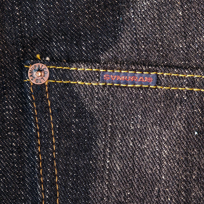 Samurai Jeans S526XX17OZL-25TH 17oz. Left-Hand Twill Selvedge Jeans (Middle Straight)