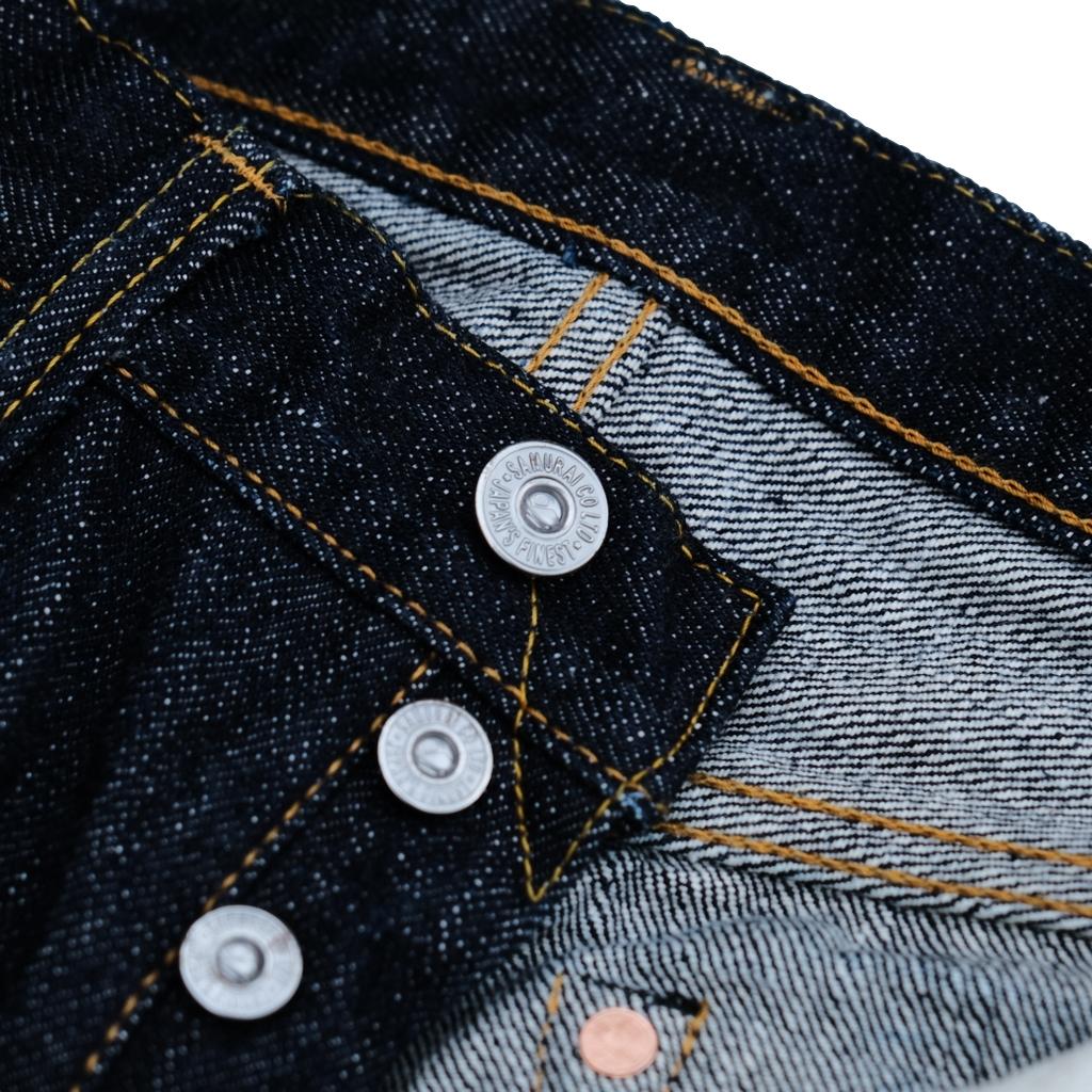 Samurai Jeans S710XX19OZ-II 19oz. Selvedge Denim Jeans (Slim Tapered)