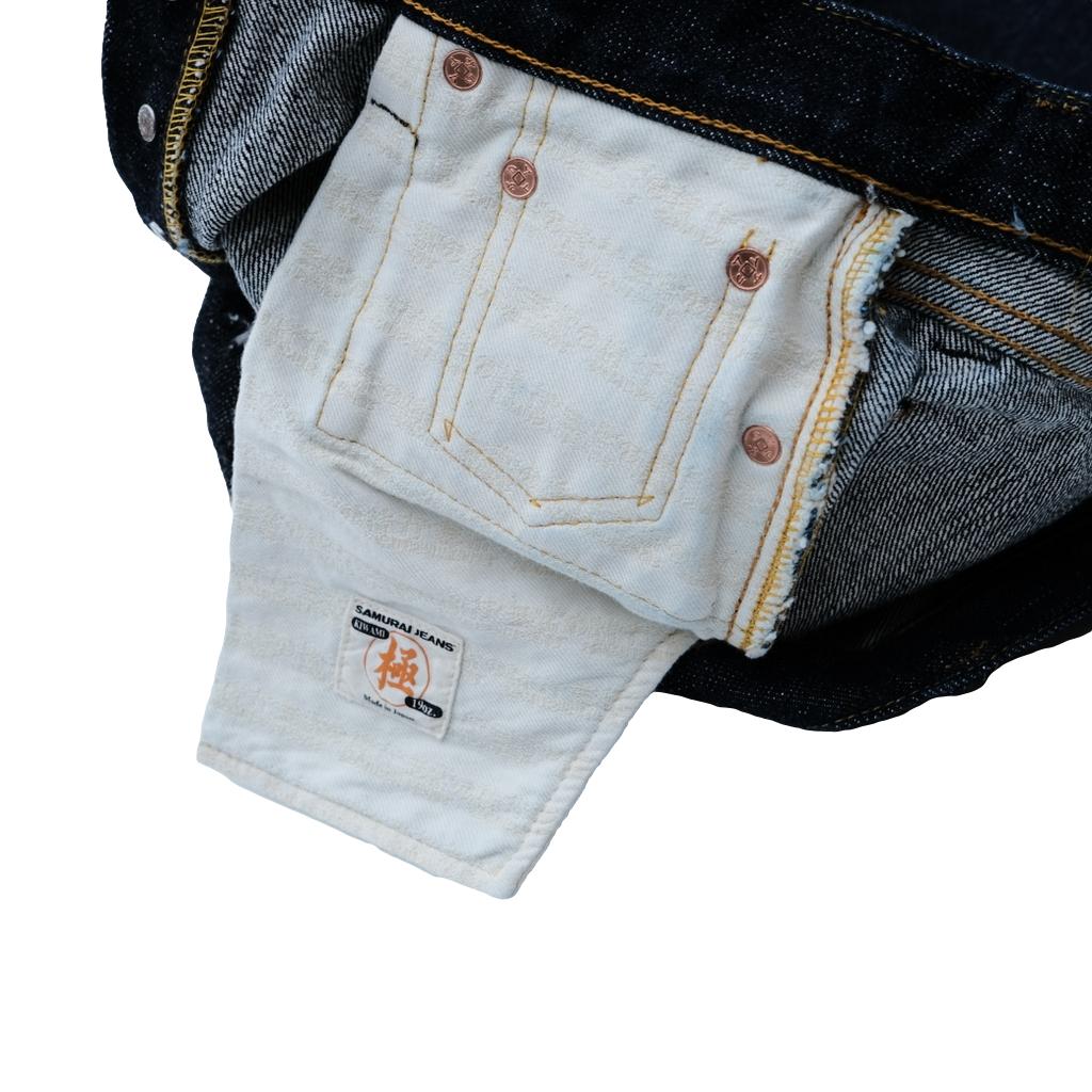 Samurai Jeans S710XX19OZ-II 19oz. Selvedge Denim Jeans (Slim Tapered)