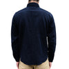 Samurai Jeans SAK24-01 Natural Indigo x Black Sashiko Work Shirt
