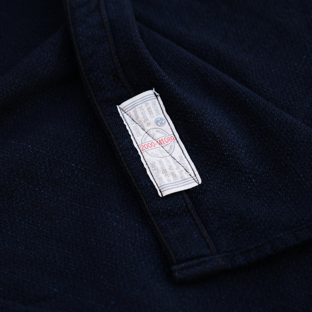 coco0624様 ご購入予定品 Samurai Jeans SAK24-01 Natural Indigo x Black Sashiko Work