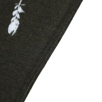 Samurai Jeans "Yatagarasu" Selvedge Bandana (Olive)