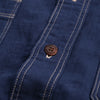 Samurai SJCBS24-HB Selvedge Herringbone Work Shirt (Ink Blue)