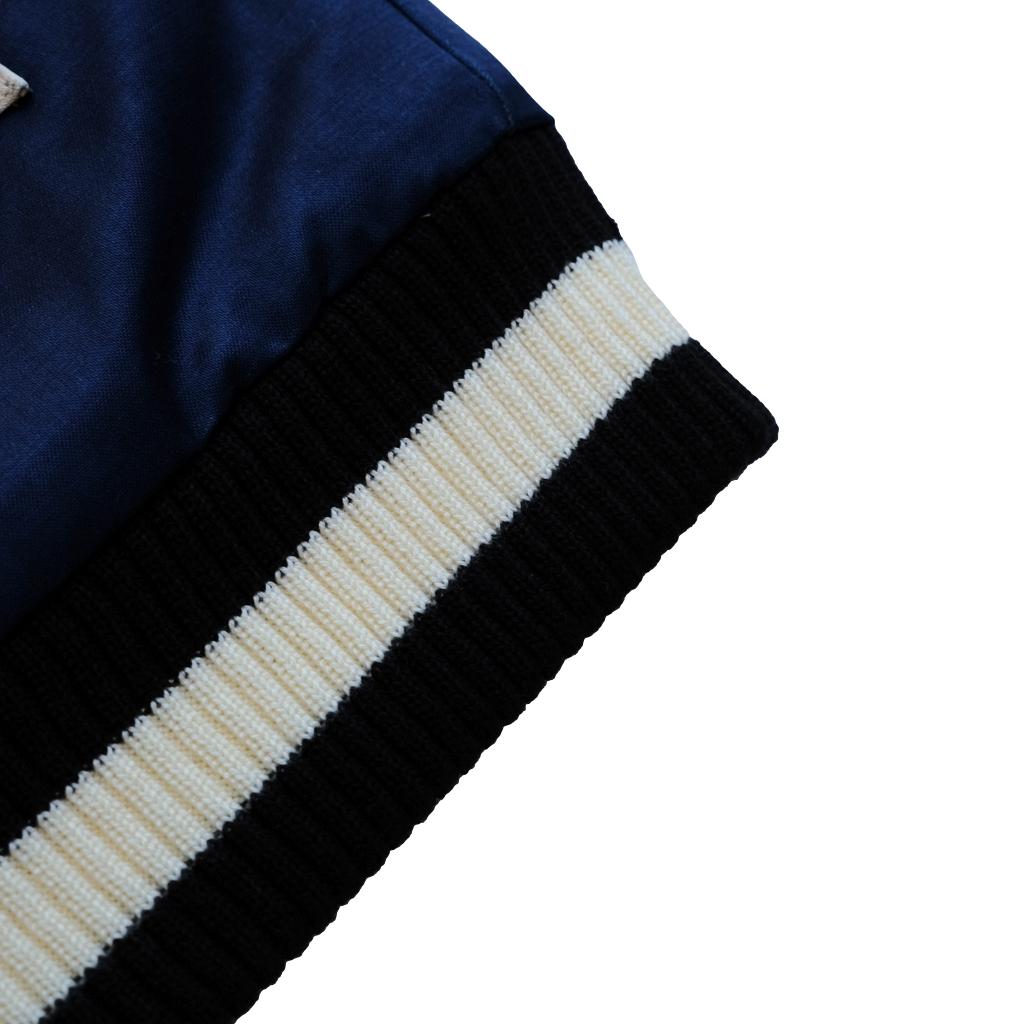 Samurai Jeans SJSKJ24 Indigo Dyed Sukajan Jacket