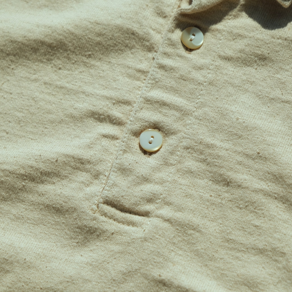 Samurai Jeans SJST-SC04 Organic Cotton Polo Shirt (Light Chestnut)