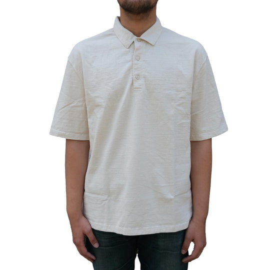 Samurai Jeans SJST-SC04 Organic Cotton Polo Shirt (Natural)