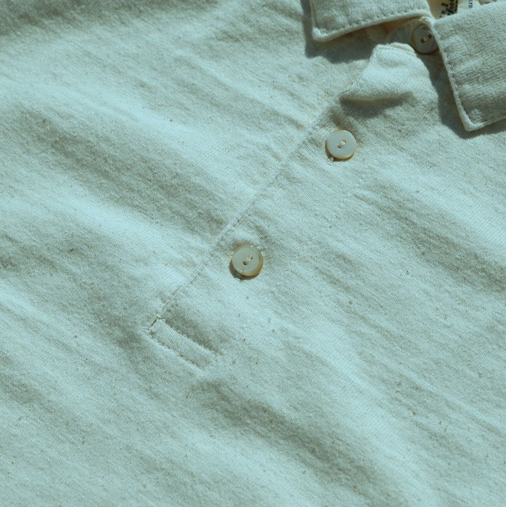 Samurai Jeans SJST-SC04 Organic Cotton Polo Shirt (Natural)