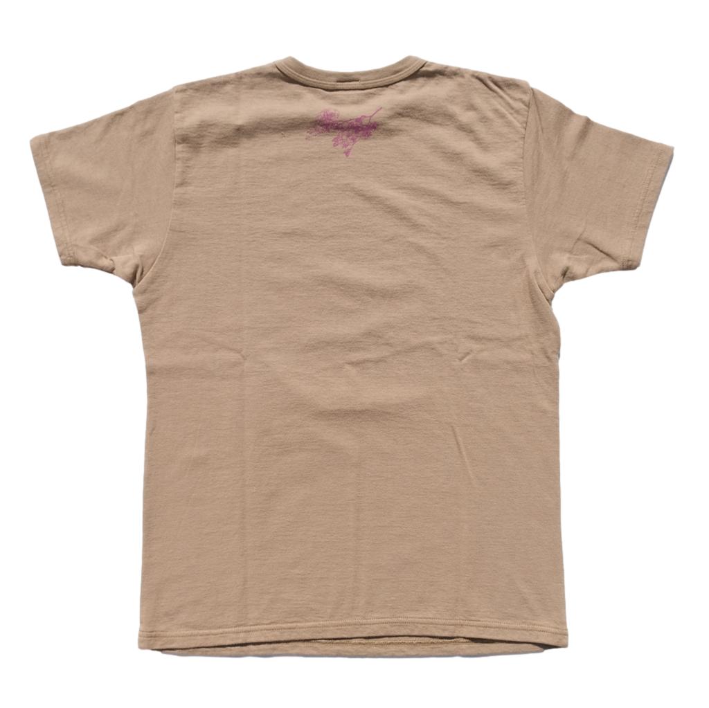 Samurai Jeans SJST24-106 Loopwheel Logo Print Tee (Olive)