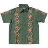 Samurai Jeans SSA24-01 "Dragon" Aloha Shirt (Green)