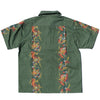 Samurai Jeans SSA24-01 "Dragon" Aloha Shirt (Green)