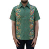 Samurai Jeans SSA24-01 "Dragon" Aloha Shirt (Green)