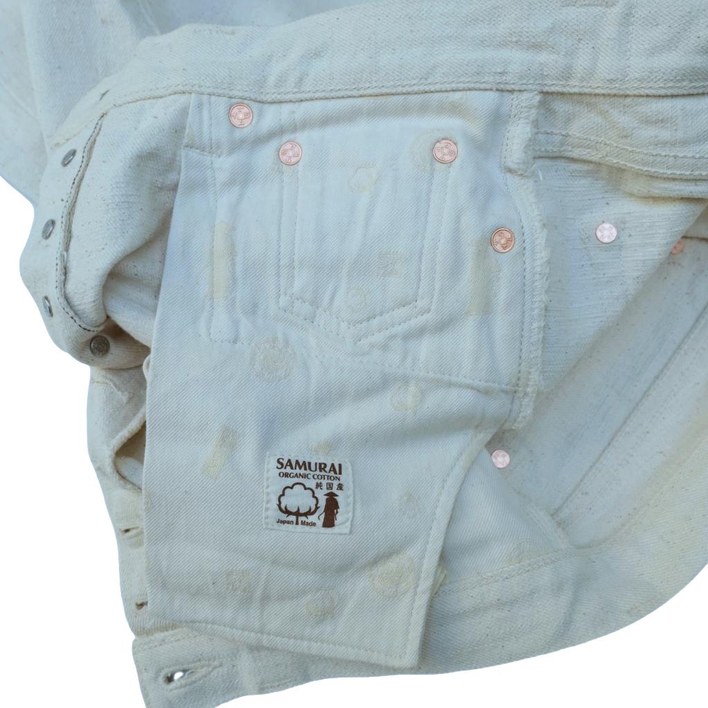 Samurai Jeans S710SC-KI 18oz. Ecru Selvedge Jeans