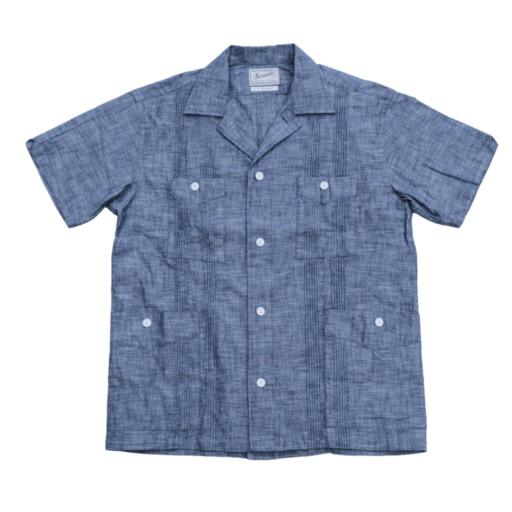 Soundman "Havana" Indigo Chambray Shirt