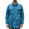 Studio D'Artisan "Awa-Ai" Natural Indigo Fatigue Jacket