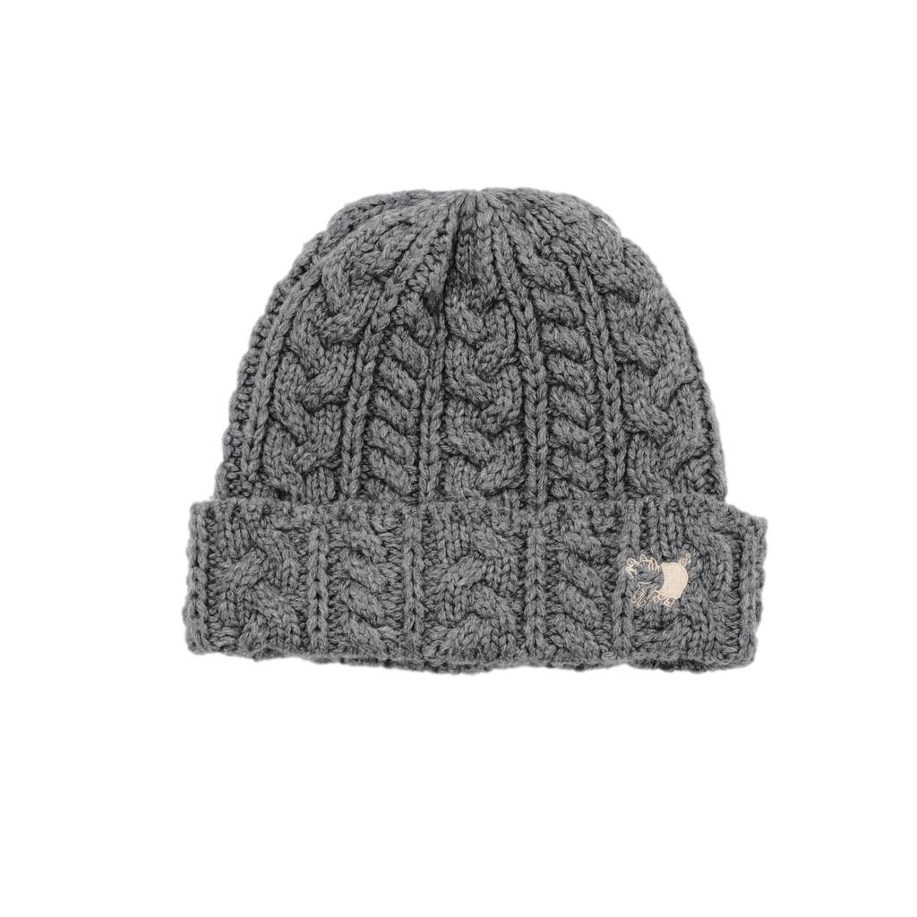 Studio D'Artisan Heavyweight Wool Knit Beanie - Okayama Denim