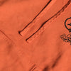 Studio D'Artisan "Denim Hunter" Logo Print Hoodie (Orange)