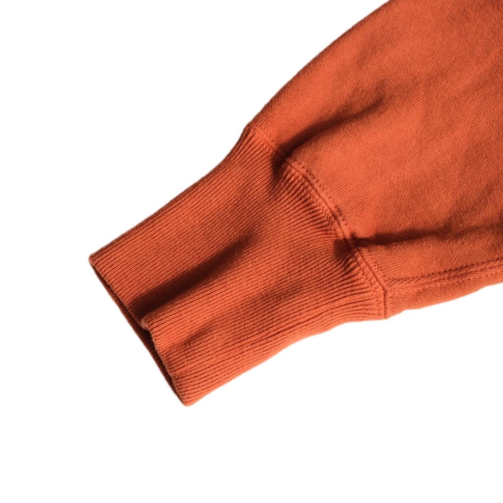 Studio D'Artisan "Denim Hunter" Logo Print Hoodie (Orange)