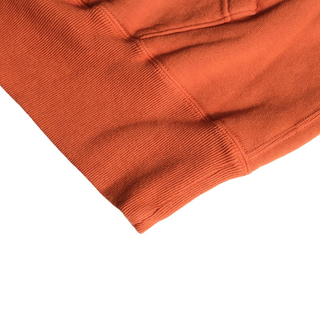 Studio D'Artisan "Denim Hunter" Logo Print Hoodie (Orange)