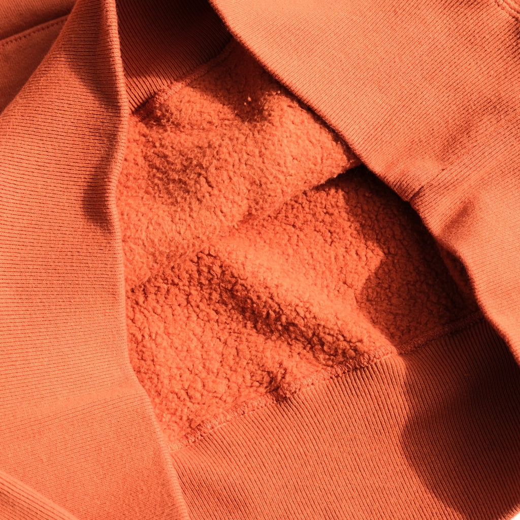 Studio D'Artisan "Denim Hunter" Logo Print Hoodie (Orange)