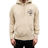 Studio D'Artisan "Denim Hunter" Logo Print Hoodie (Ivory)