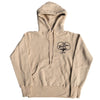 Studio D'Artisan "Denim Hunter" Logo Print Hoodie (Ivory)