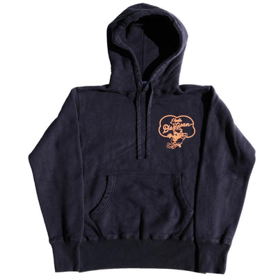 Studio D'Artisan "Denim Hunter" Logo Print Hoodie (Navy)