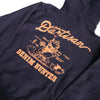 Studio D'Artisan "Denim Hunter" Logo Print Hoodie (Navy)