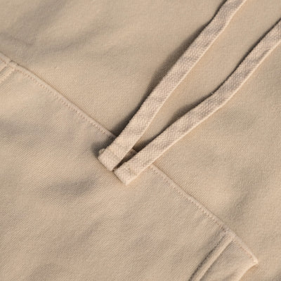 Studio D'Artisan "Denim Hunter" Logo Print Hoodie (Ivory)