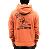 Studio D'Artisan "Denim Hunter" Logo Print Hoodie (Orange)