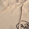 Studio D'Artisan "Denim Hunter" Logo Print Hoodie (Ivory)