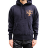 Studio D'Artisan "Denim Hunter" Logo Print Hoodie (Navy)