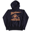 Studio D'Artisan "Denim Hunter" Logo Print Hoodie (Navy)