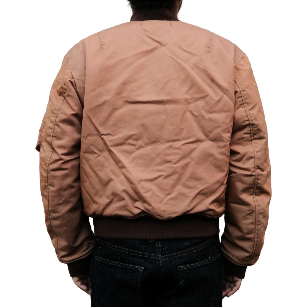 Studio D'Artisan Kakishibu MA-1 Flight Jacket - Okayama Denim