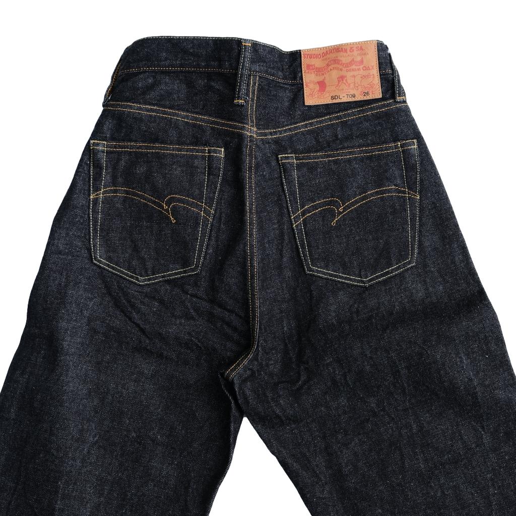 ステュディオダルチザン　SDL-709 27インチ　ワイドテーパード Women's] Studio D'Artisan SDL-709 (Wide Tapered) - Okayama Denim