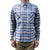 Studio D'Artisan No.8 Heavyweight Check Flannel Shirt (Blue)