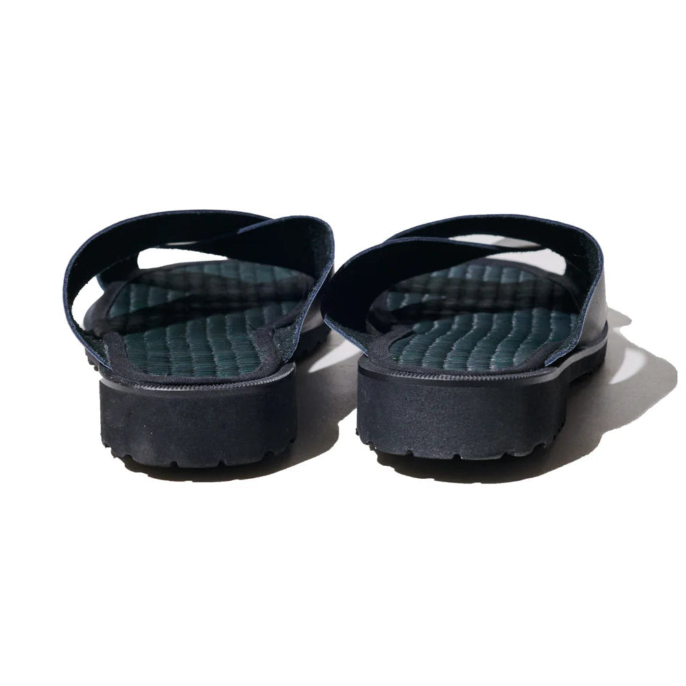 Liberato Tatami Cross Sandals (Black)