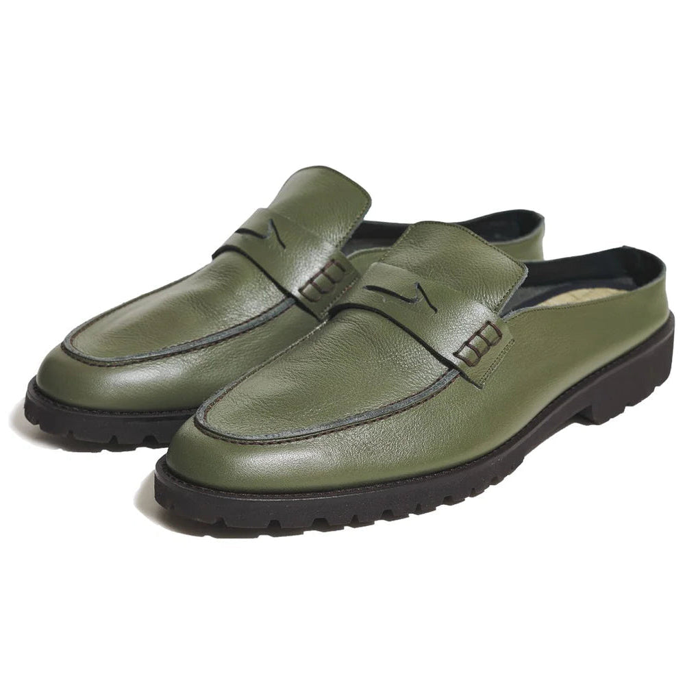 Liberato Slip-on Loafers (Moss Green)