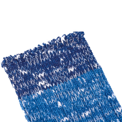 Terroir Natural Indigo Low Gauge Knit Socks (Color 1)
