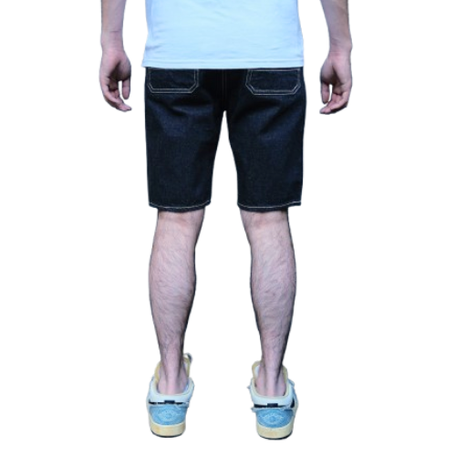 The Flat Head 12oz. Denim Baker Shorts - Okayama Denim