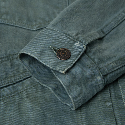 [Pre-Order] Studio D'Artisan "Indigo Green" Selvedge Jacket
