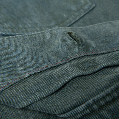[Pre-Order] Studio D'Artisan "Indigo Green" Selvedge Jacket