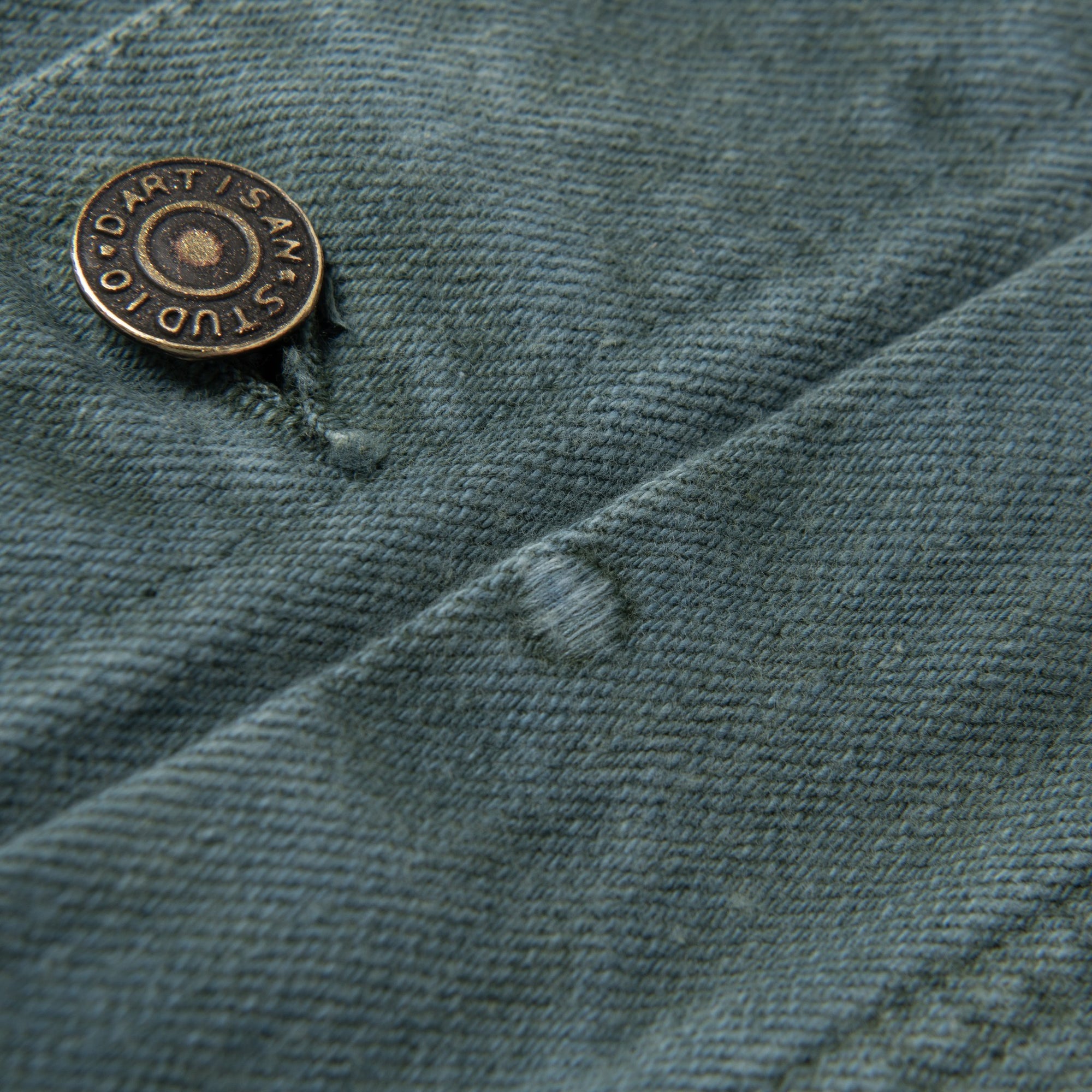 [Pre-Order] Studio D'Artisan "Indigo Green" Selvedge Jacket