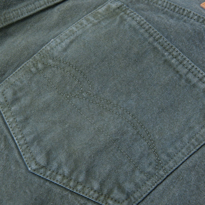 [Pre-Order] Studio D'Artisan "Indigo Green" Selvedge Jeans (Regular Straight)