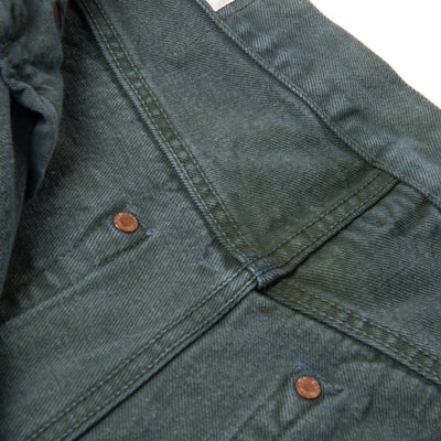 [Pre-Order] Studio D'Artisan "Indigo Green" Selvedge Jeans (Regular Straight)