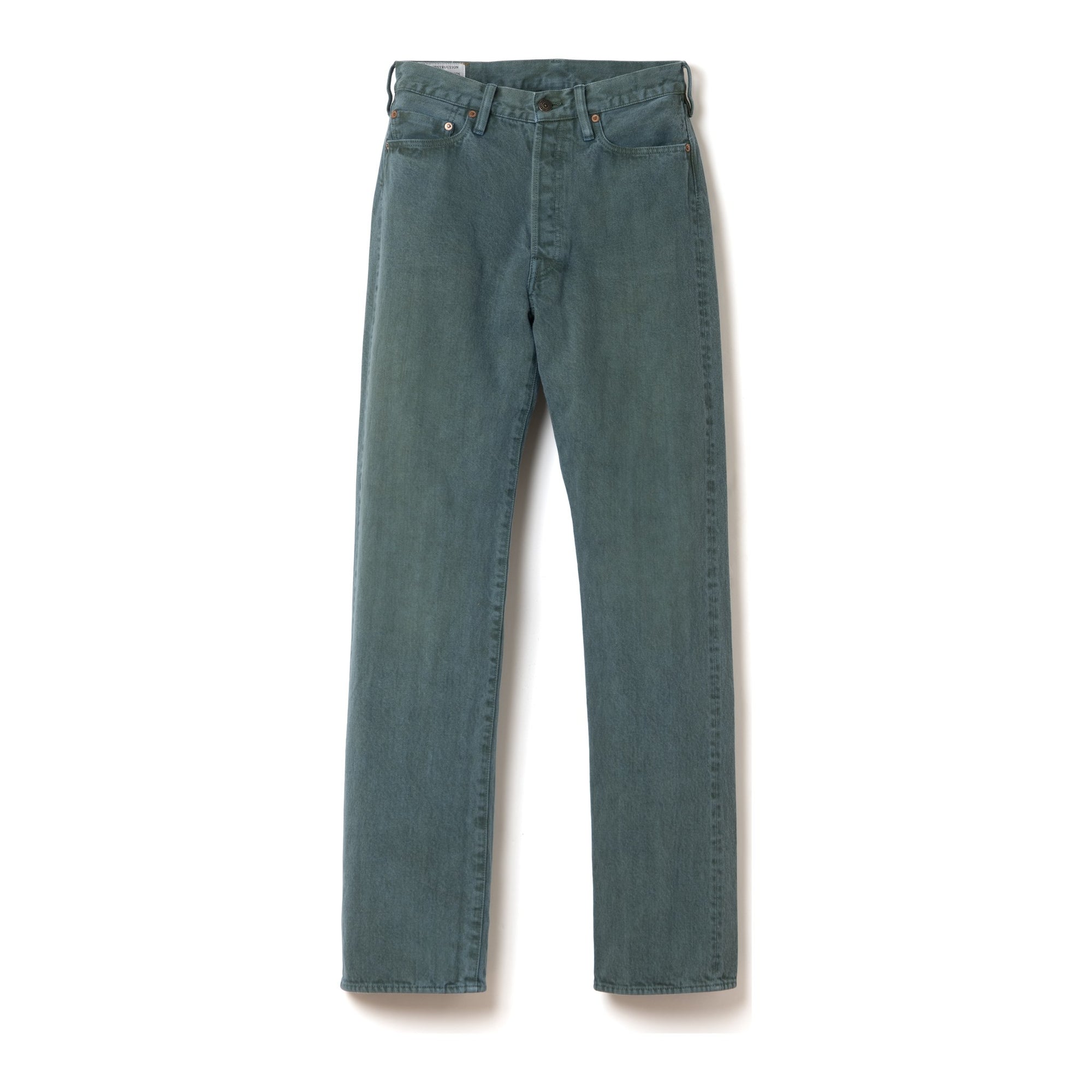 [Pre-Order] Studio D'Artisan "Indigo Green" Selvedge Jeans (Regular Straight)